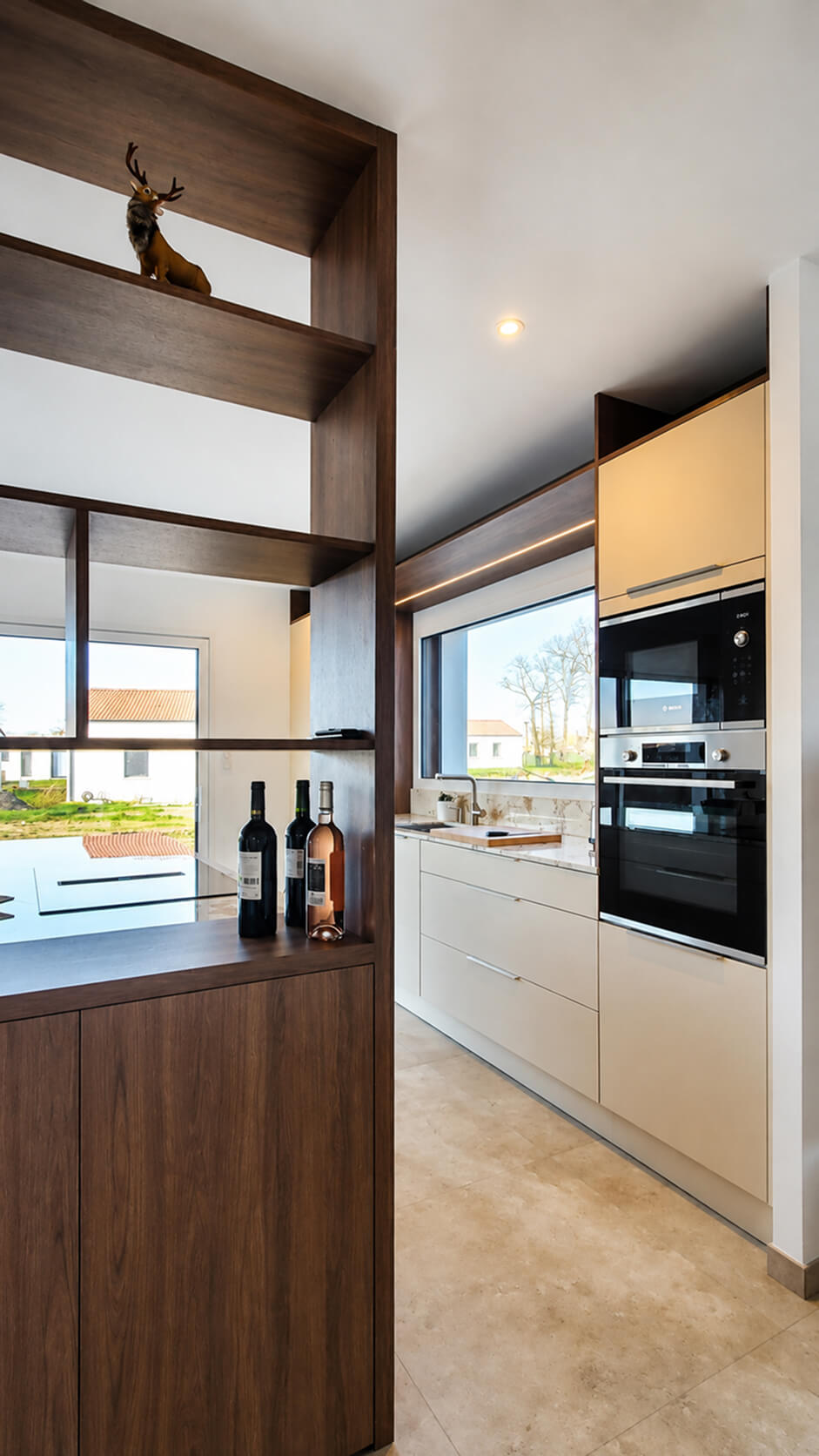 Cuisine sur mesure, projet Signature — vue principale